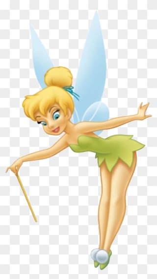 Tinker Bell Disney Fairies Clip Art - Tinkerbell Peter Pan Flying - Png Download