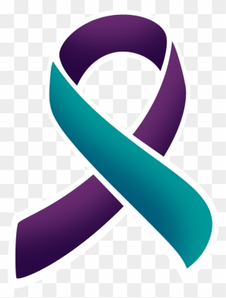 Suicide Prevention Ribbon Clipart 20 Free Cliparts - Domestic And Sexual Violence Ribbon - Png Download
