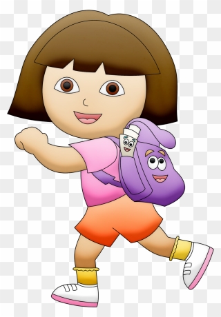Dora The Explorer Clip Art - Dora The Explorer Background Characters - Png Download