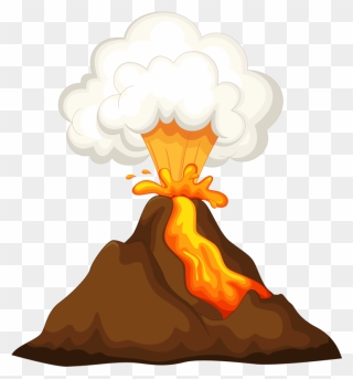 Volcano Png Clipart - Transparent Background Volcano Clipart