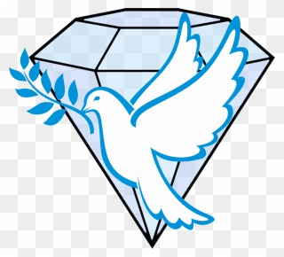 Preciouspeace Studio - Dove World Peace Symbol Clipart