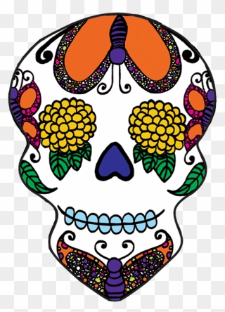 Mexico Day Of The Dead Calavera Sugar Skulls Dia De - Day Of The Dead Clipart