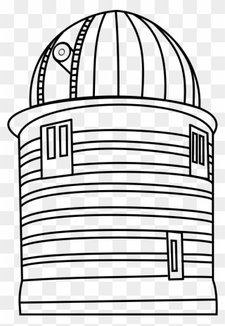 Observatory - Observatorios Astronomicos Para Dibujar Clipart