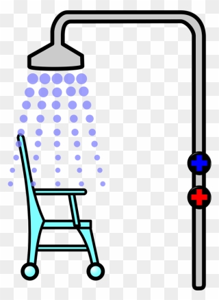 Picture - Shower Chair Clipart - Png Download