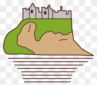 Illustration Of Dunluth Castle Clipart