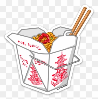 Chinese Food Box Png Clipart