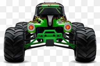 Transparent Monster Truck Clipart Free - Grave Digger Monster Truck Front View - Png Download