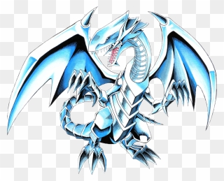 Yu Gi Oh Cards Without Backgrounds - Blue Eyes White Dragon Png Clipart