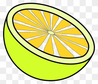 Food, Fruit, Juice, Cartoon, Lemon, Cut, Lemons, Citrus - Lemon Clip Art - Png Download