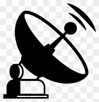 Satellite Antenna Emoji Clipart - Emoji Antena - Png Download