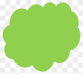 Green Color Clipart 20 Free Cliparts - Diseños De Nubes En Cartulinas - Png Download