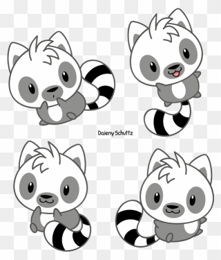Lemur Drawing, Picture - Cute Lemur Drawing Clipart