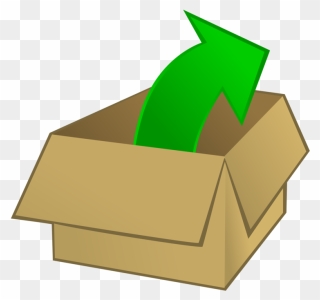 Box,angle,line - Out Of Box Clipart - Png Download