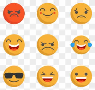 Emotions Clipart Emoji, Emotions Emoji Transparent - Emoji Vector Png