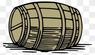 Large Barrel - Barrel Clip Art - Png Download