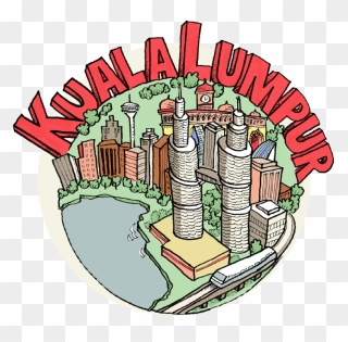 Kuala Lumpur - Illustration Clipart