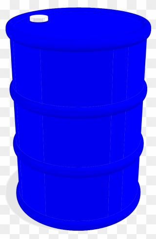 Barrel Cliparts - Drum Of Water Cartoon - Png Download