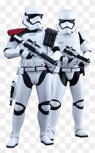 First Order Stormtrooper Officer And Stormtrooper Twin - First Order Stormtrooper Officer Clipart