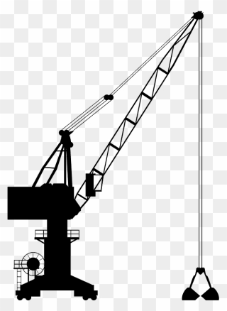 Easy Construction Crane Drawing Clipart