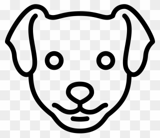 Dog Head Png - Draw A Dog Head Clipart