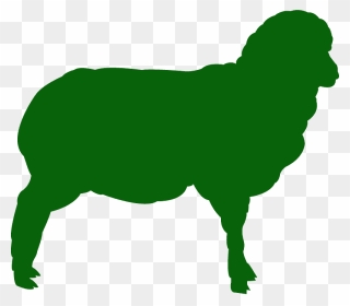 Sheep Sihouette Clipart Png Transparent Png