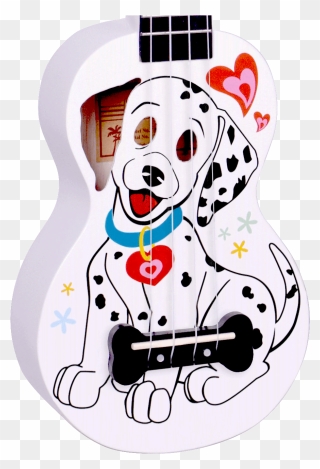 Mahalo Ma Dawt Art - Mahalo Ukulele Dalmatian Clipart