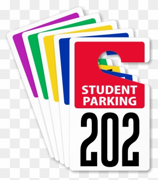 Parking Lot Clipart Parking Permit, Parking Lot Parking - Paper Product - Png Download