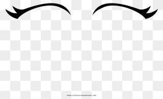 Eyelashes Coloring Page - Free Unicorn Eyelash Svg Clipart