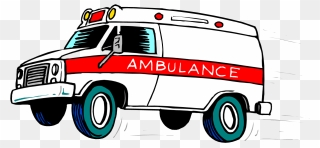 Ambulance Paramedic Clip Art - Clip Art Ambulance - Png Download
