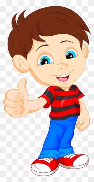 Boy Thumbs Up Clipart - Png Download