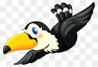Cartoon Toucan Transparent Background Clipart
