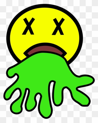 Vomit - Throwing Up Icon Transparent Clipart