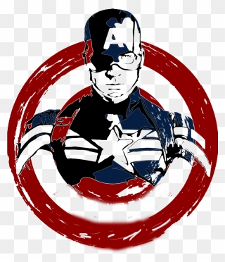 America Barnes Spider Man T Shirt Bucky Iron Captain - Easy Captain America Painting Clipart