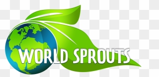 World Sprouts Logo - Graphic Design Clipart