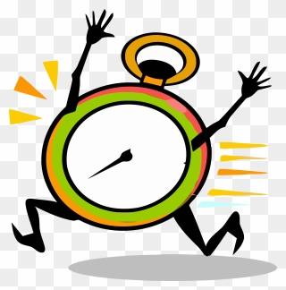 Clock Is Running Clipart - Png Download