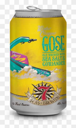 7 Seas Brewery"s Gose Craft Beer Can Design - 7 Seas Gose Clipart