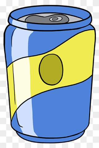 How To Draw Soda Can - Soda Can Draw Clipart