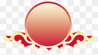 Red Circle Frame Png - Gold Circle Logo Png Clipart