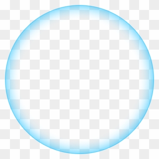 Freetoedit Frame Circle Blue Bubble - Columna Tv Clipart