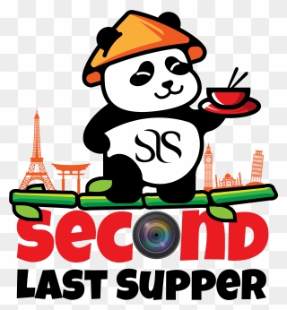 Second Last Supper - Cool Panda Logo Clipart
