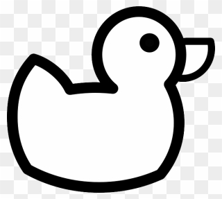 Duck, Animal, Chicken - Duck Outline Clipart - Png Download