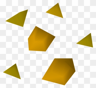 Hillbilly Clipart Gold Nugget - Triangle - Png Download