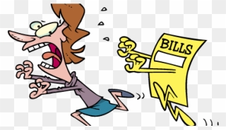 Bills Clipart Telephone Bill - Pay Bills Clipart - Png Download