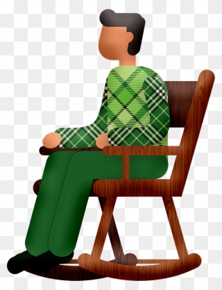 Rocking Chair Vector Gif Clipart