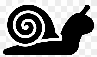 Snail Clipart Png Black Transparent Png