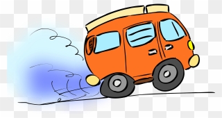 Moving Car Clipart - Png Download