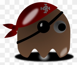 Pcman Game Ghost Png Images - Porcupine Pirates Clipart