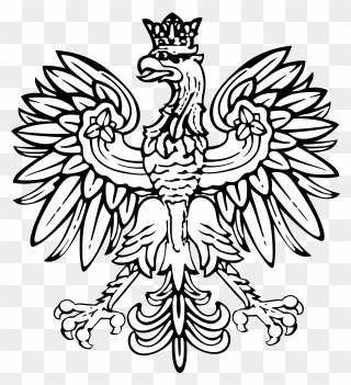 Small Polish Eagle Tattoo Clipart