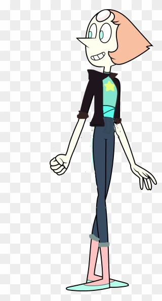 Pearl With Jacket And Jeans - Pearl From Steven Universe The Movie Clipart