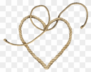 Rope - Heart Rope Png Clipart